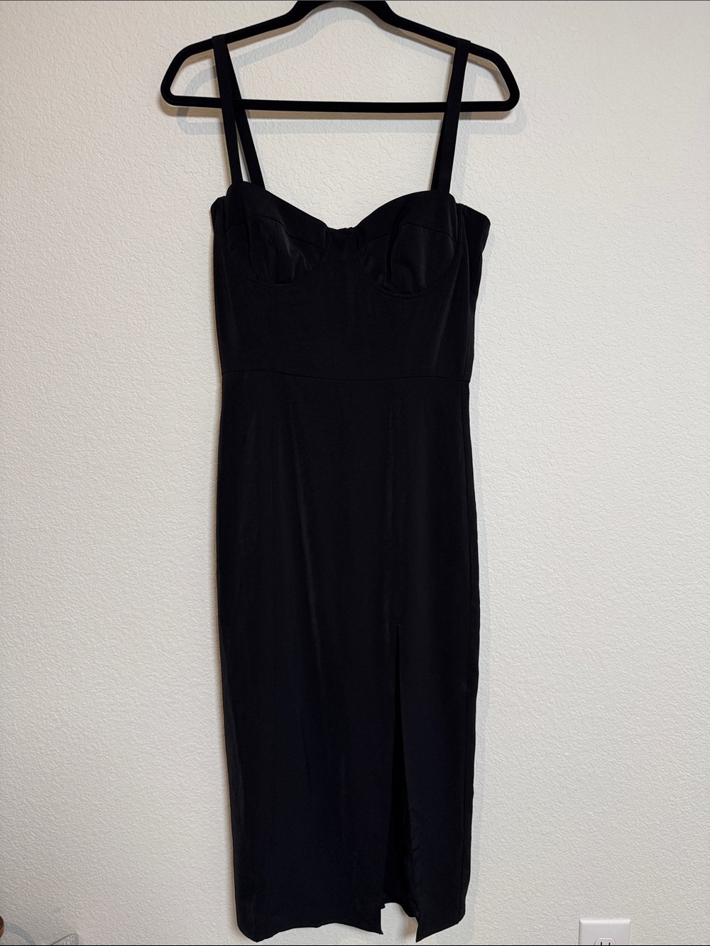 REVOLVE Capulet Black Ariella Bustier Corset Midi Dress Medium